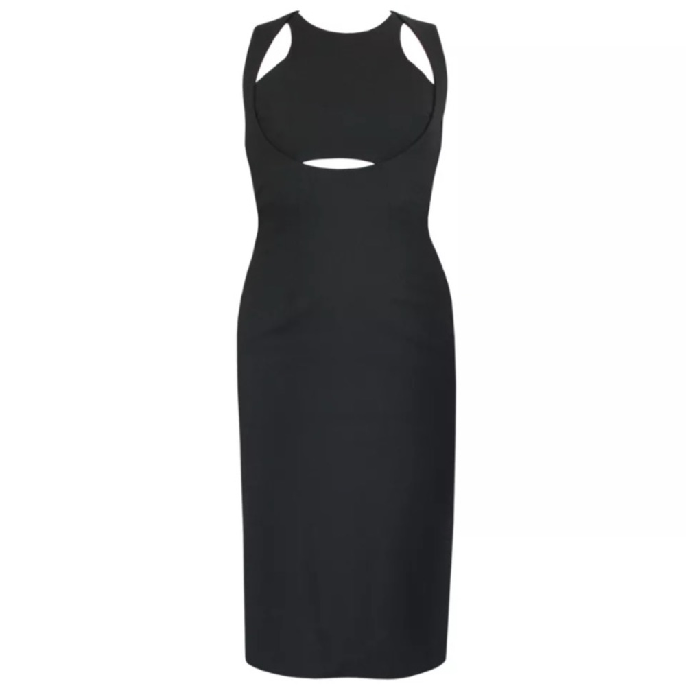 Cushnie Et Ochs Black Cutout Cocktail Dress Sz 4
